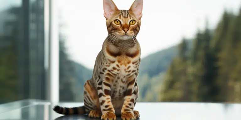 Beautiful Ocicat cat breed features