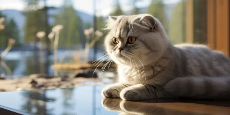 Scottish fold breed beauty