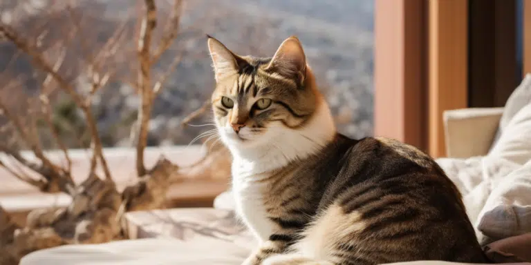 Domestic Cyprus cat