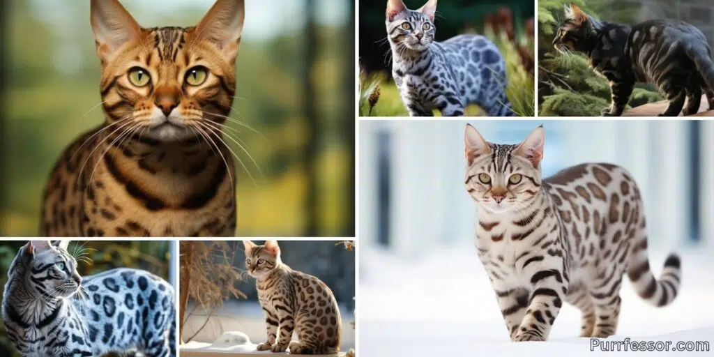 Types of Bengal cat breed